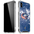 NHL Columbus Blue Jackets Frozen iPhone XS Max Clear Case